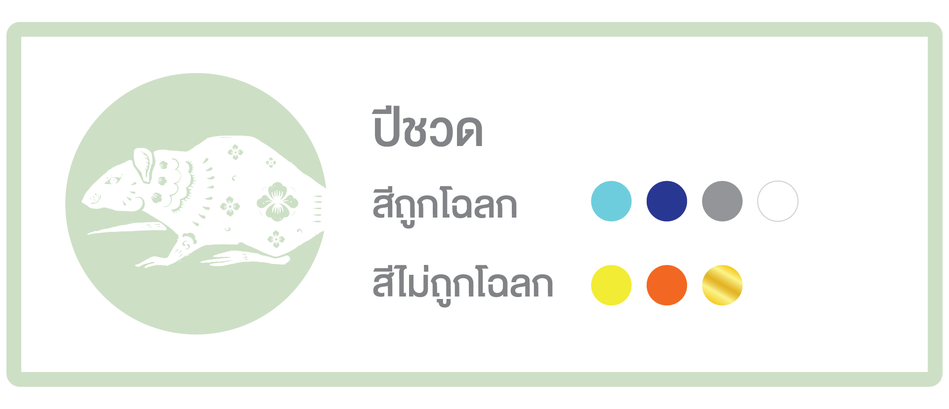 เสริมดวงตามปีเกิด ปี 2569 ครบทั้ง 12 นักษัตร เลือกสีให้ถูกโฉลก เสริมดวงชะตาให้รุ่งตลอดปี