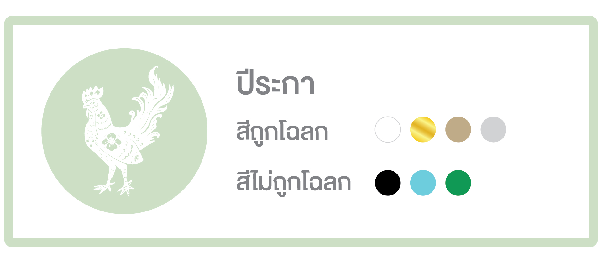 เสริมดวงตามปีเกิด ปี 2569 ครบทั้ง 12 นักษัตร เลือกสีให้ถูกโฉลก เสริมดวงชะตาให้รุ่งตลอดปี