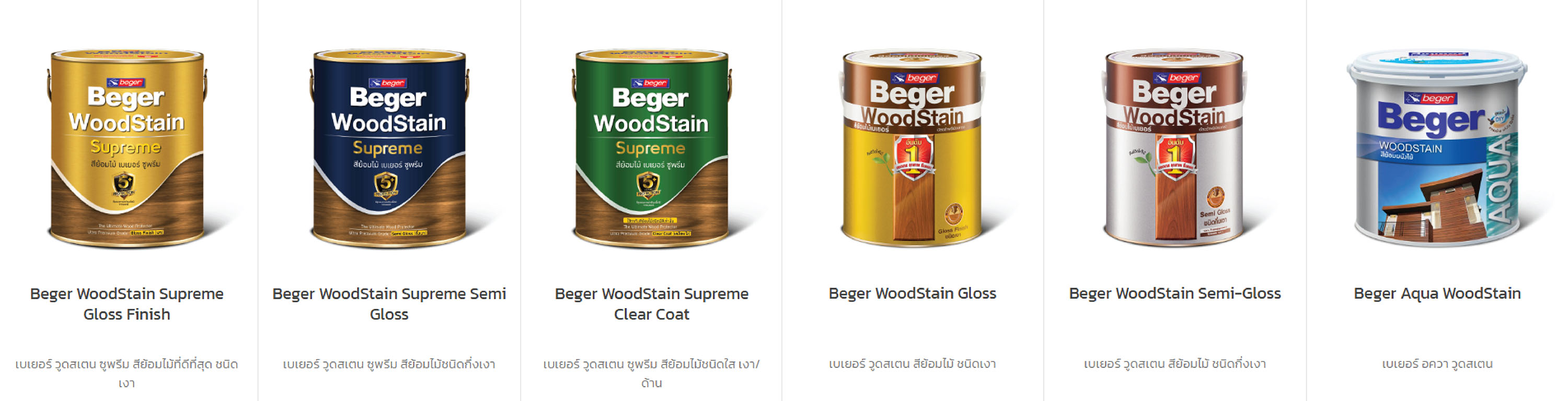สีย้อมไม้เบเยอร์ Beger มีตัวไหนบ้าง? แนะนำผลิตภัณฑ์และช่องทางการซื้อ