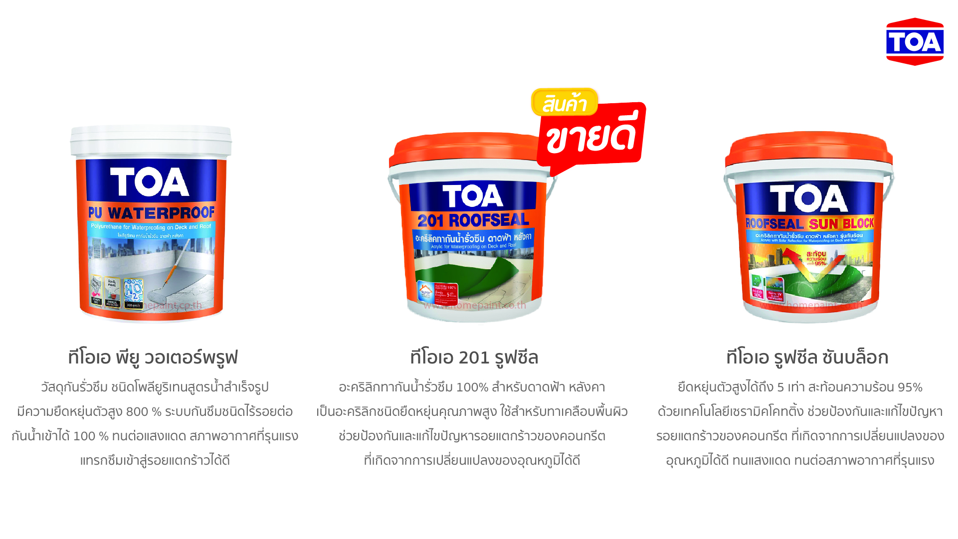 หลังคารั่ว น้ำซึม ซื้อสีกันซึมรุ่นไหนดี? รวมสีกันซึม 2024