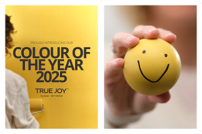 สีดูลักซ์แห่งปี 2025 True Joy กล้าที่จะลองไปกับสีดูลักซ์