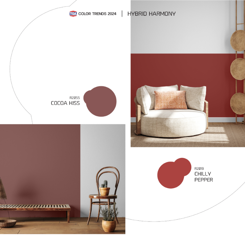 Toa ทีโอเอ เทรนสีประจำปี Colour Trend 2024