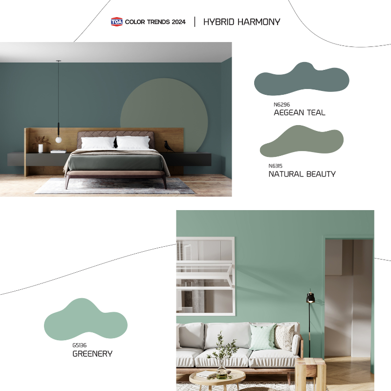 Toa ทีโอเอ เทรนสีประจำปี Colour Trend 2024