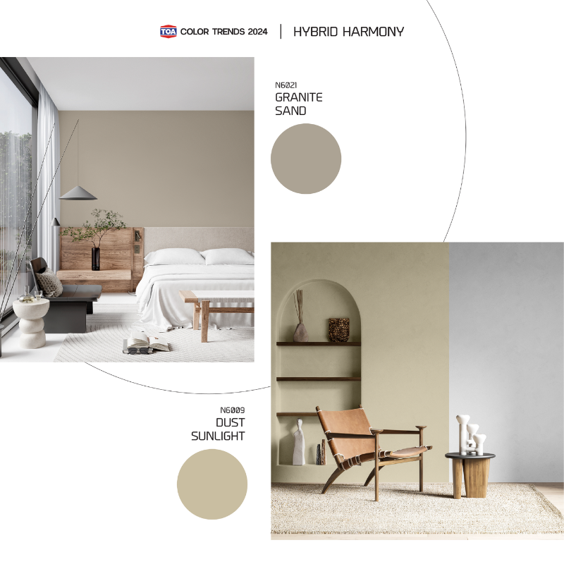 Toa ทีโอเอ เทรนสีประจำปี Colour Trend 2024